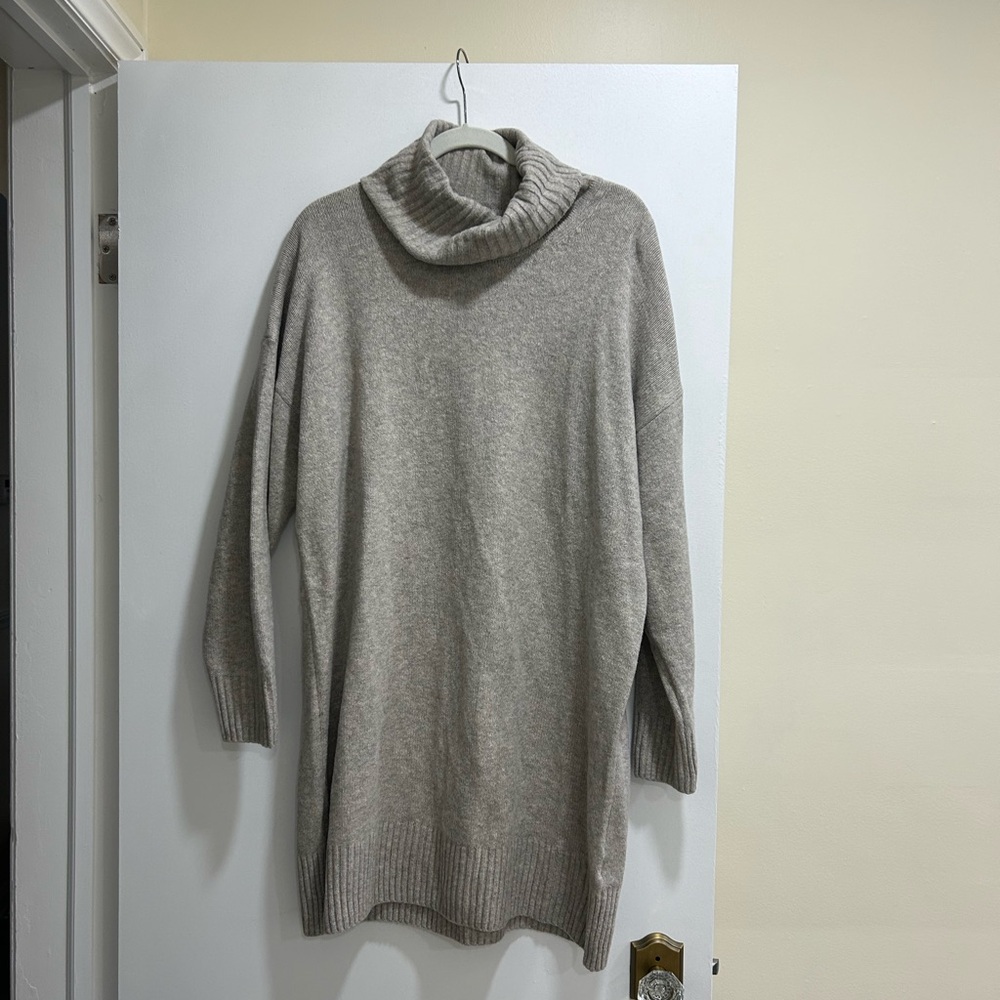 Turtleneck Sweater Dress